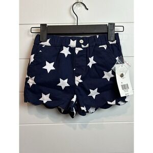 Girl's Crown &‎ Ivy Shorts Sz 4  Navy Blue Stars